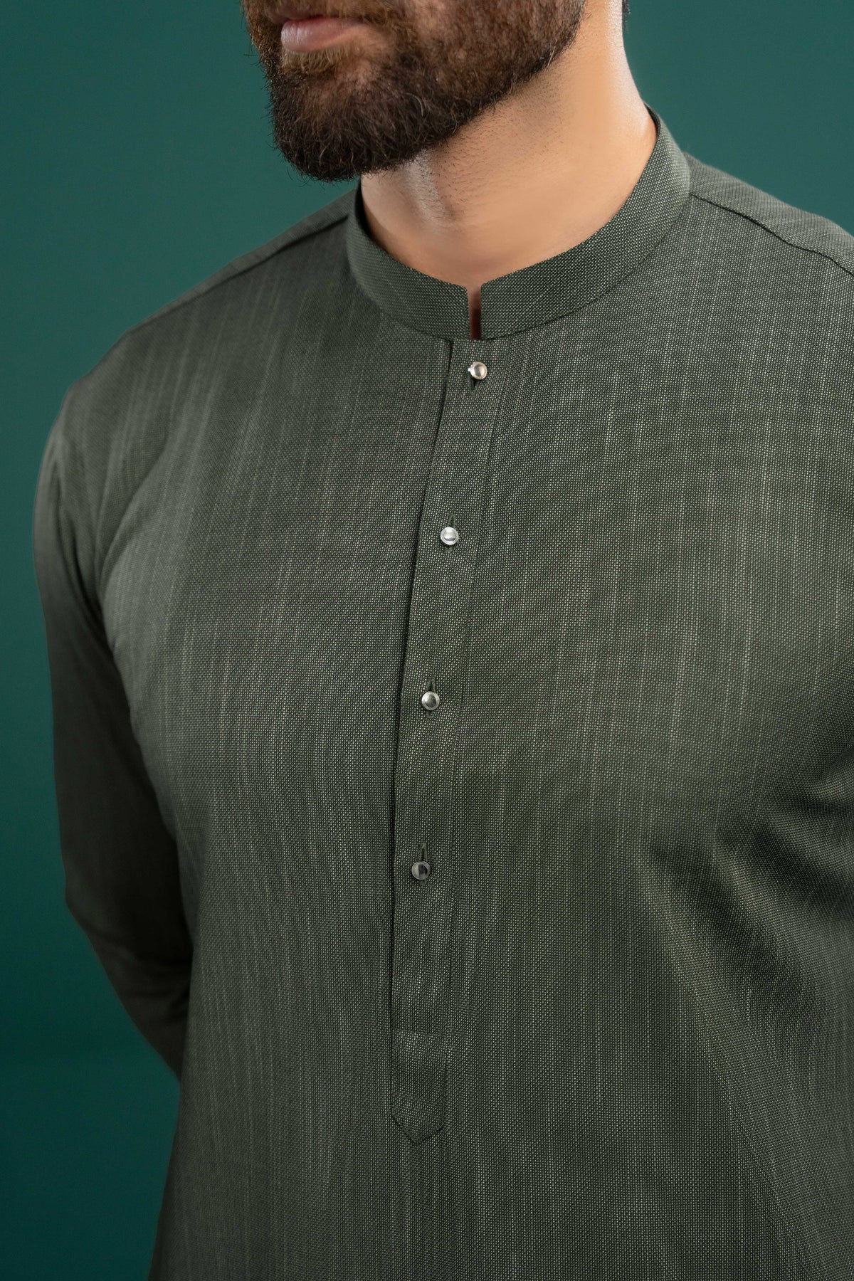 Green - Stitched Shalwar Kameez & Combo - SWSB13