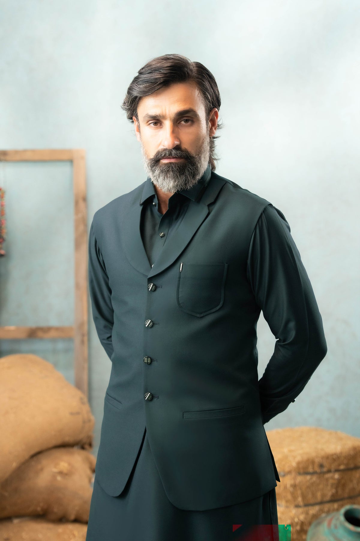 Green - Stitched Shalwar Kameez & Combo - SWSC03
