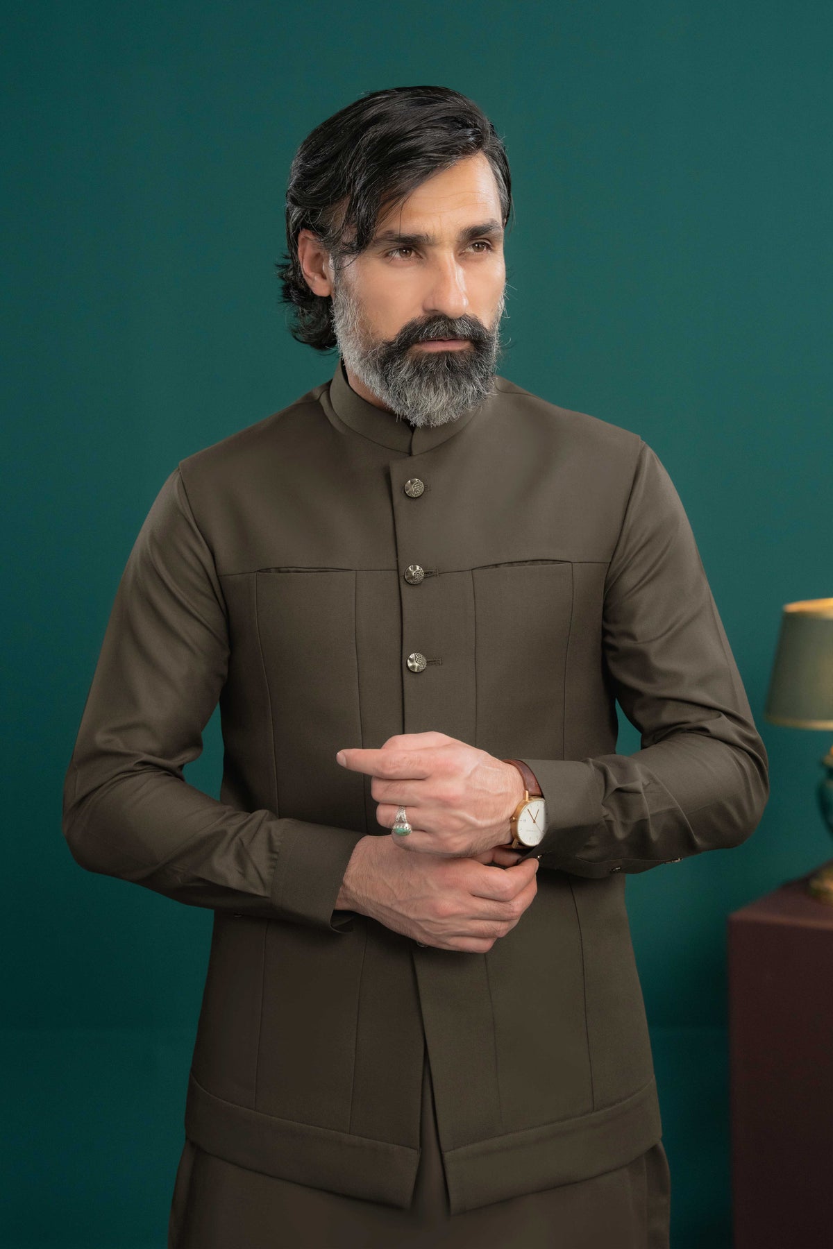 Brown - Waist Coat - NWCS07