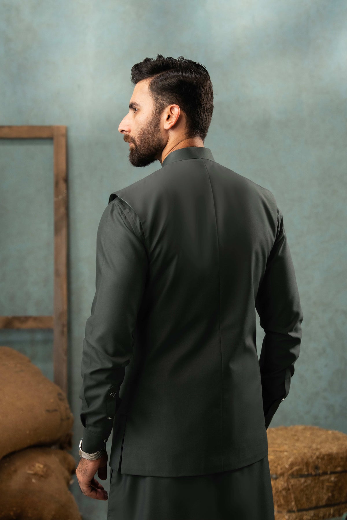 Dark Grey - Waist Coat - NWCS05