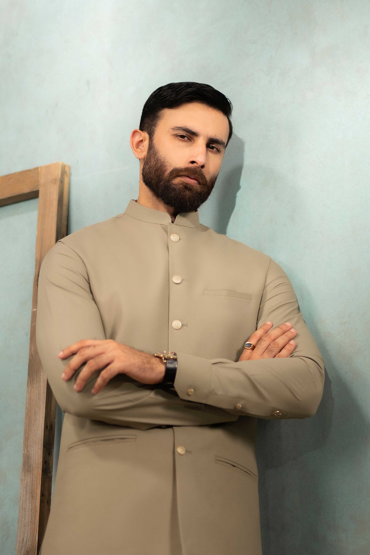 Khaki - Waist Coat - NWCS08