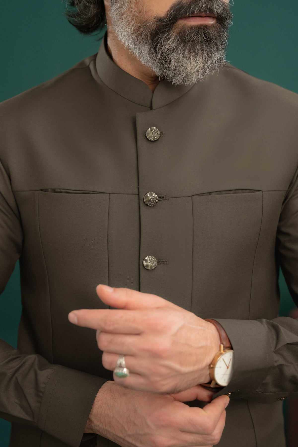 Brown - Waist Coat - NWCS07