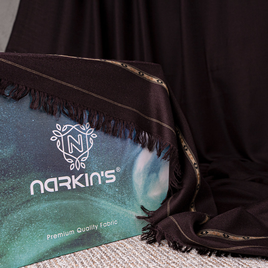 Woolen Shawl - 006 | Chocolate