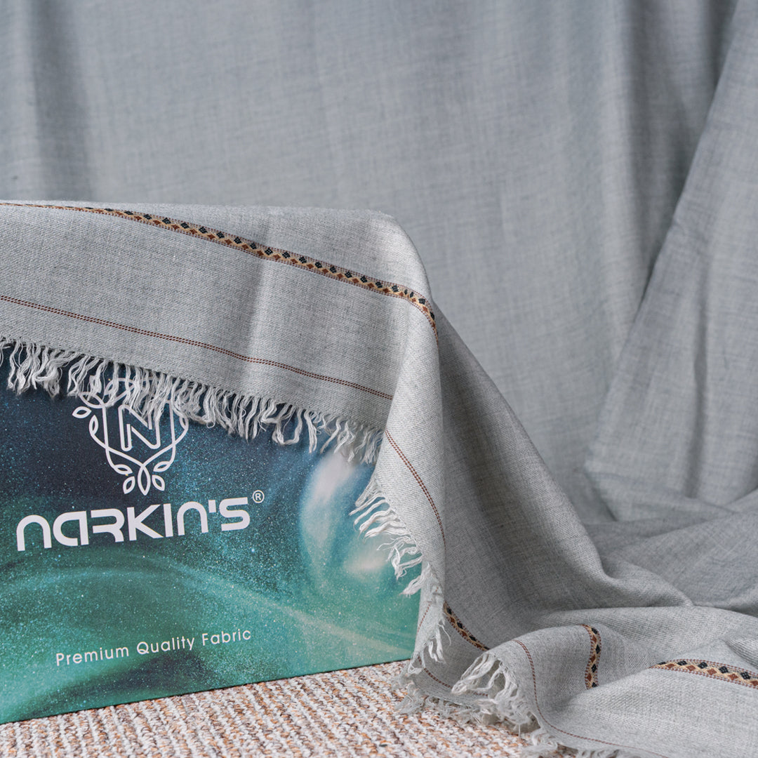 Woolen Shawl - 006 | Grey