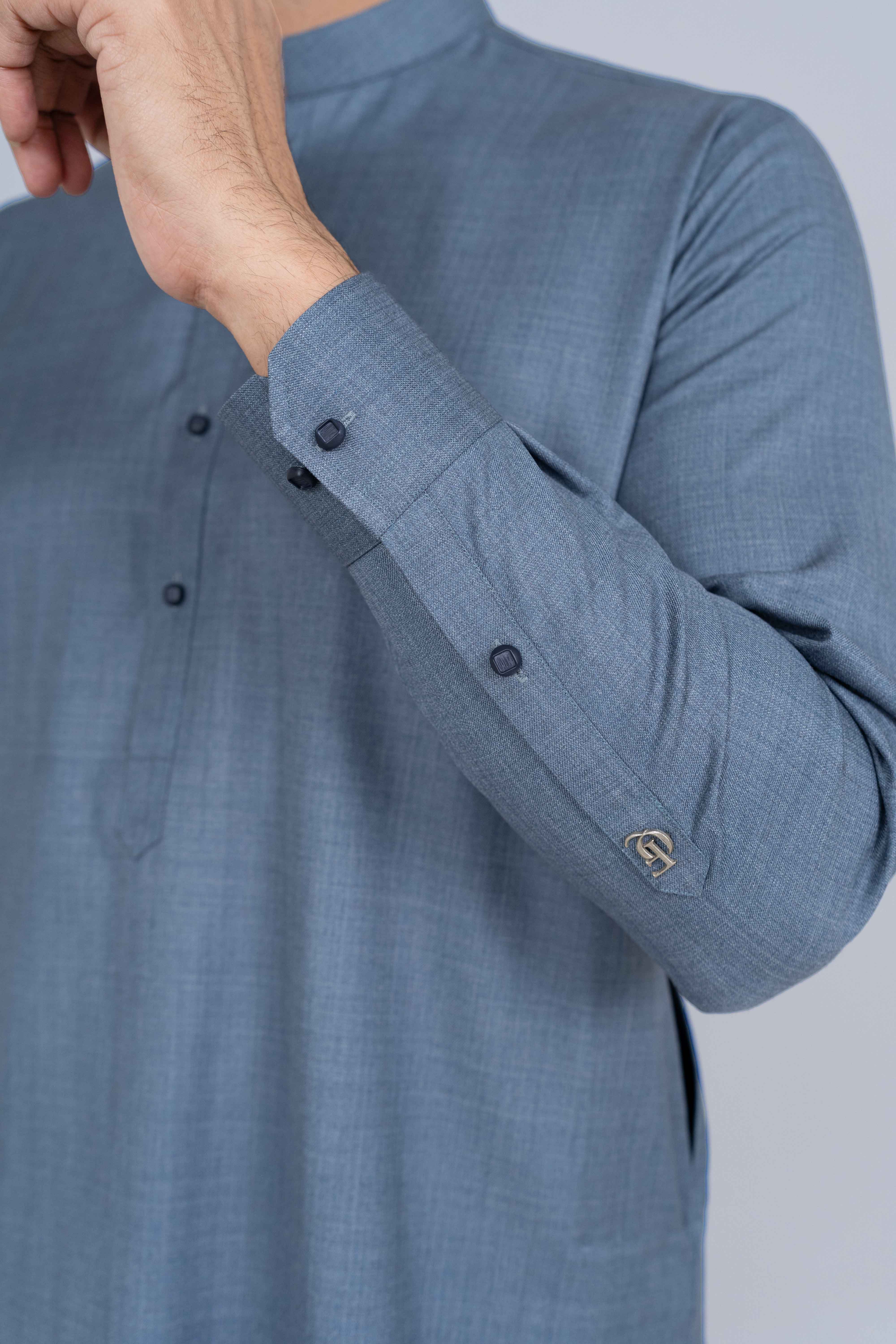 Stitched Shalwar Kameez (SWS25) Denim