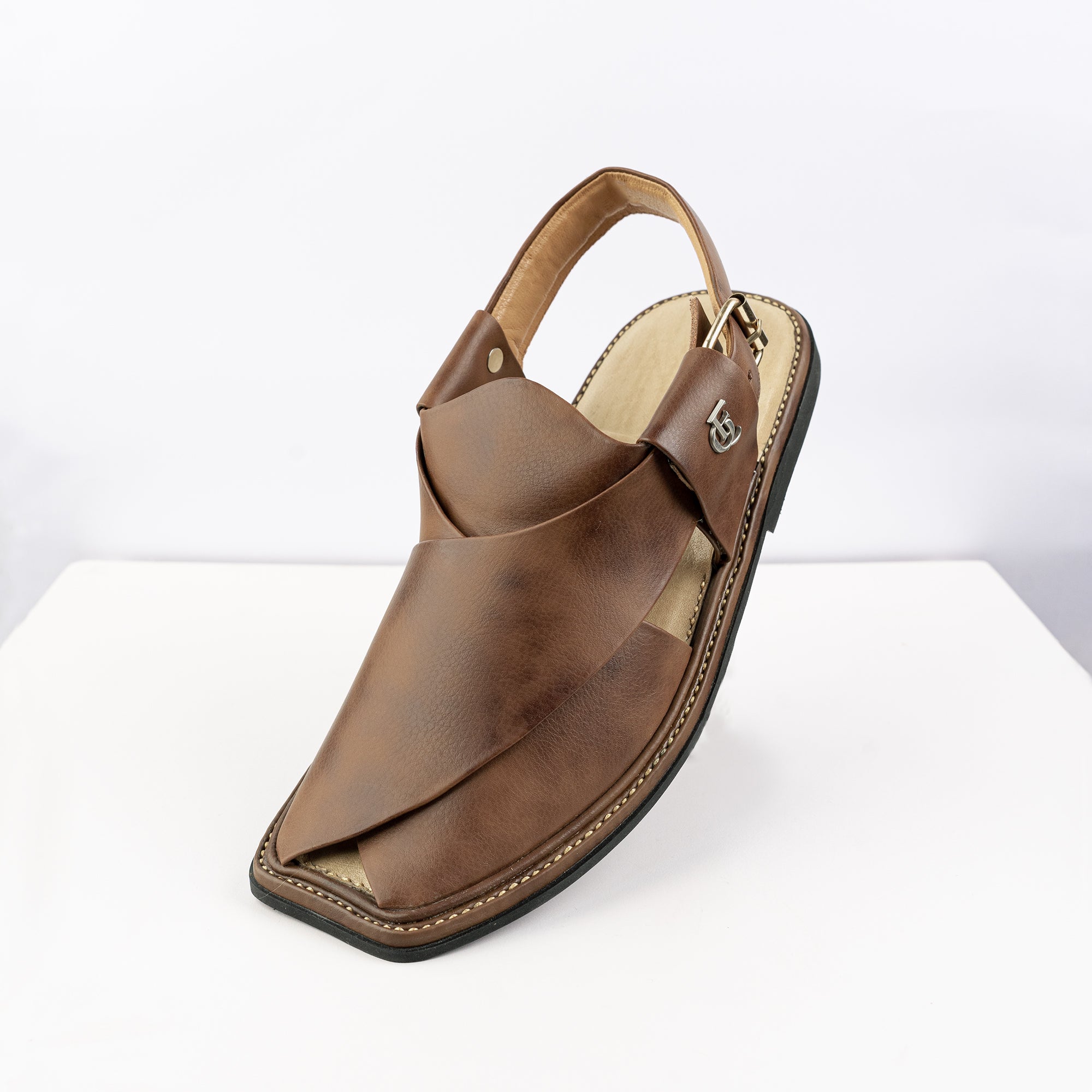 Peshawari Sandal - Brown Matte (PMC24)