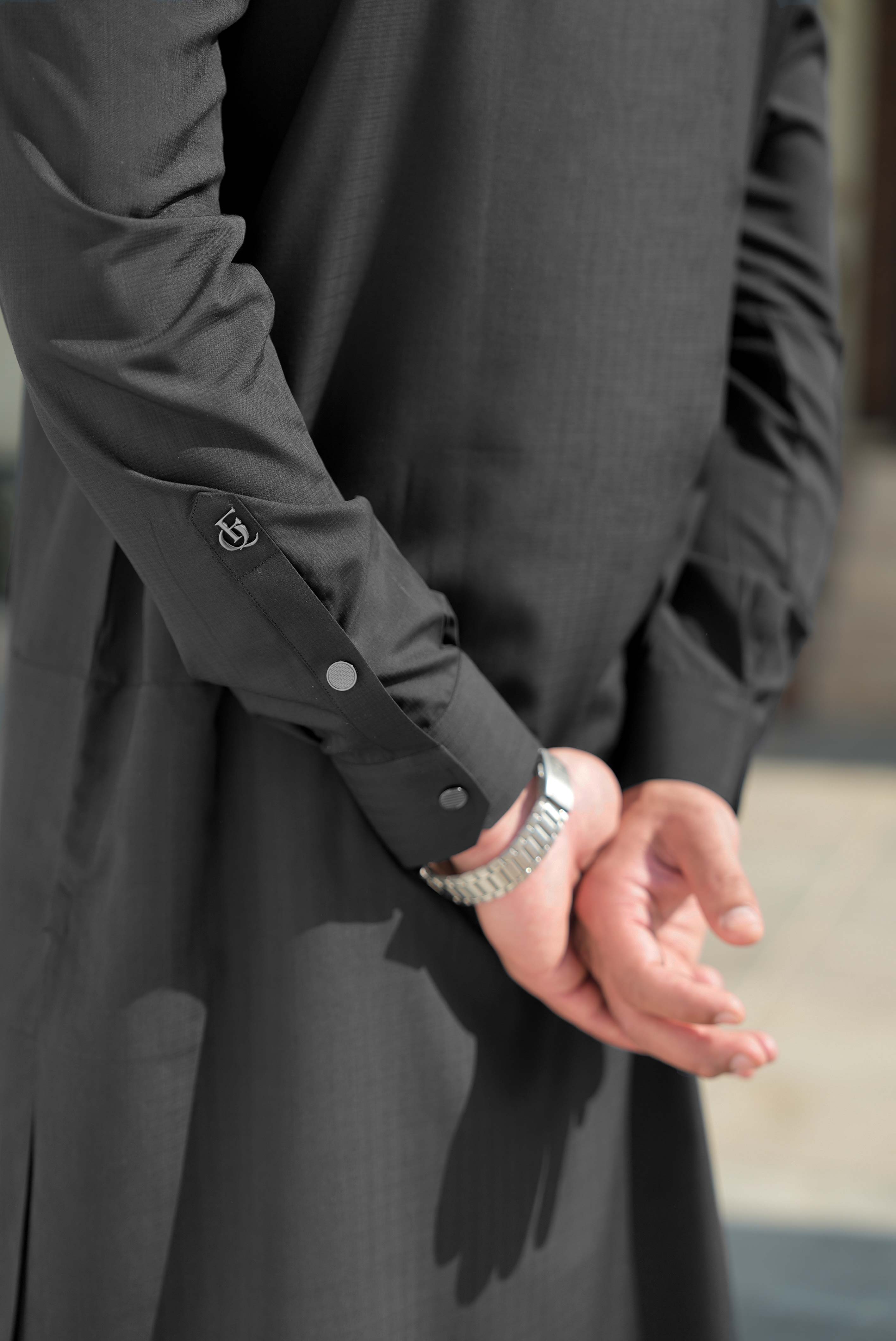 Stitched Shalwar Kameez (SPSB03) Black