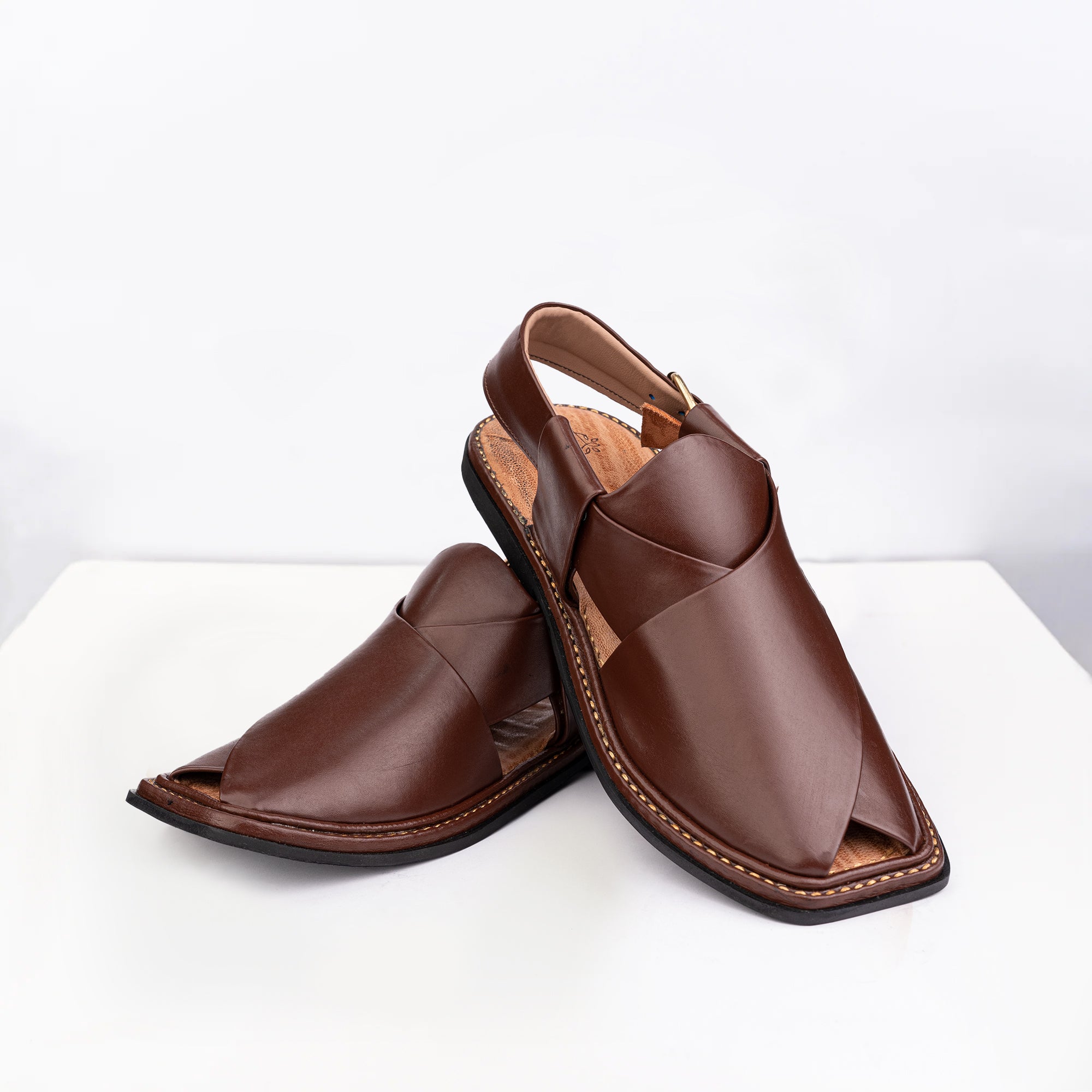 Peshawari Sandal - Legacy Brown (PMC26)