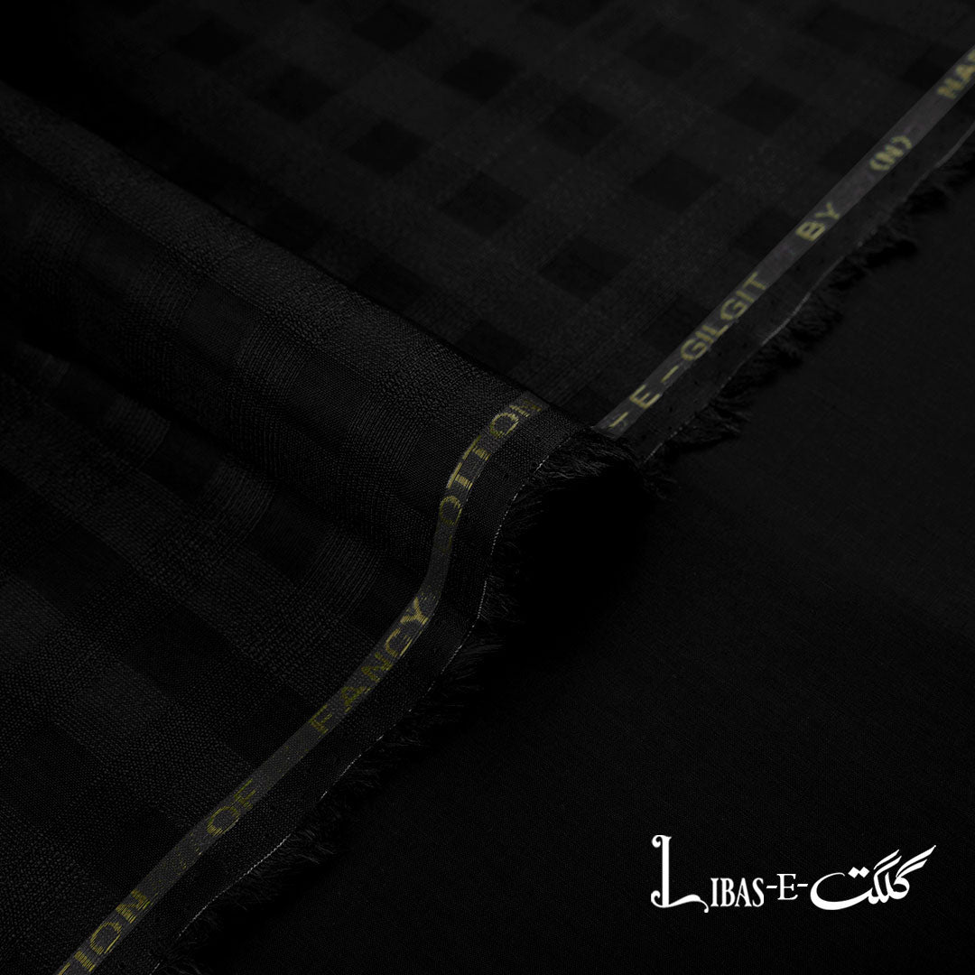 Libas-e-Gilgit festive cotton fabric with unique texture