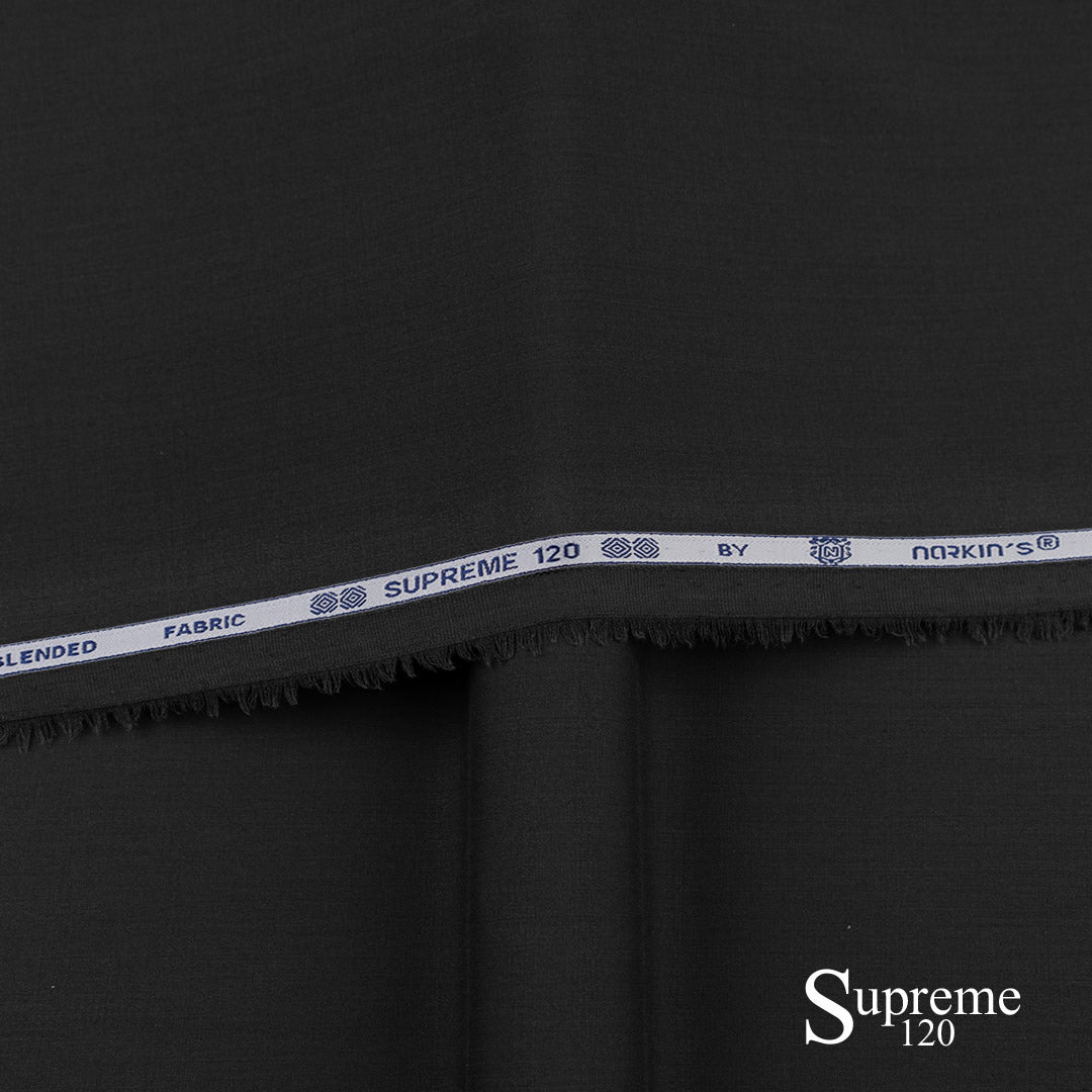 Supreme 120 fabric close-up showing super fine texture