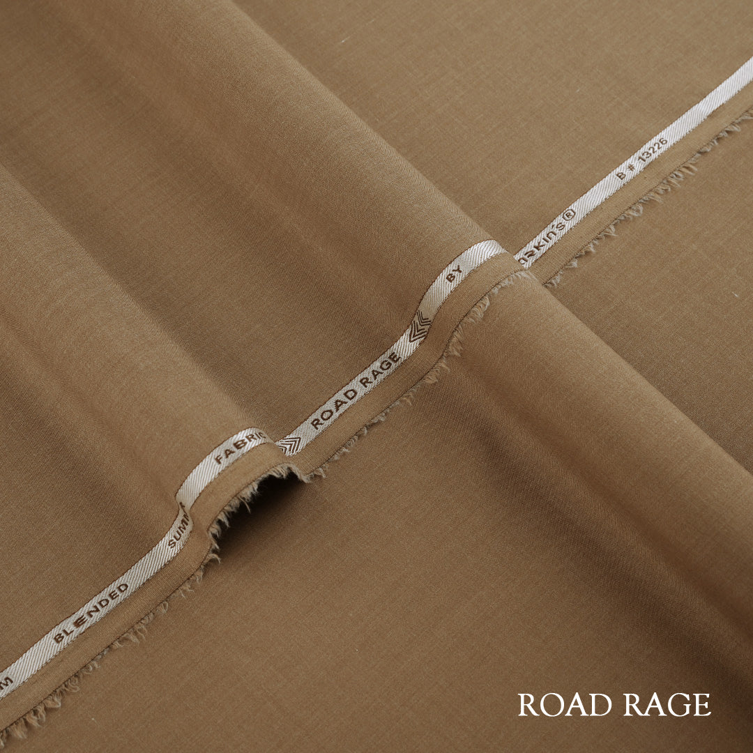 Road Rage - Wash & Wear Textured Weaving & Advanced Dyeing