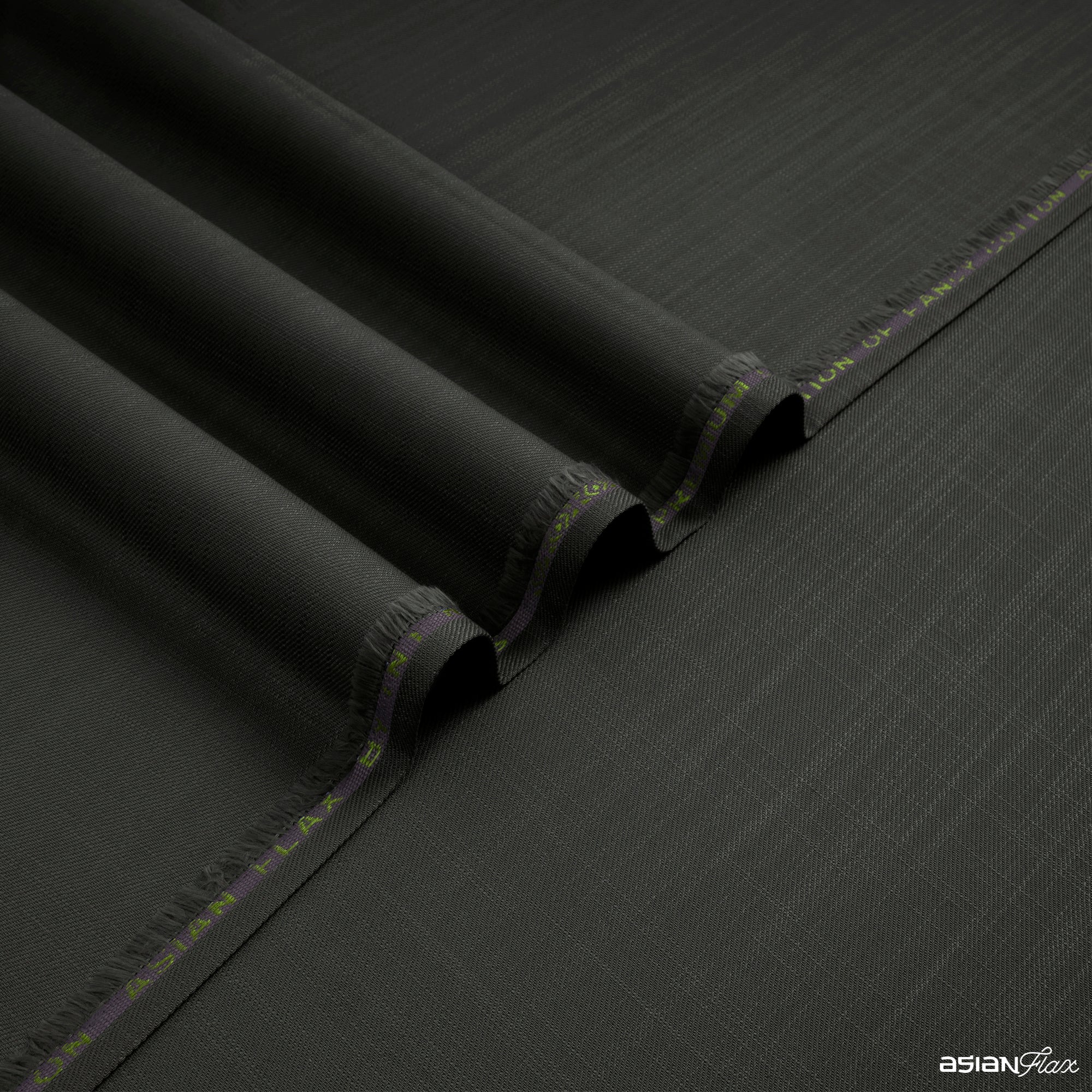 Asian Flax unstitched winter fabric by Narkin's – 100% cotton, natural linen-inspired, perfect for winter party wear