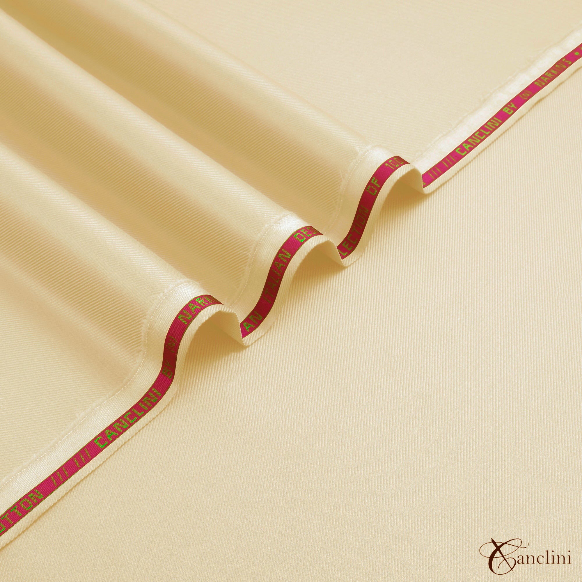 "Canclini unstitched 100% cotton winter fabric by Narkin's, soft, warm, and luxurious with rich winter colors"