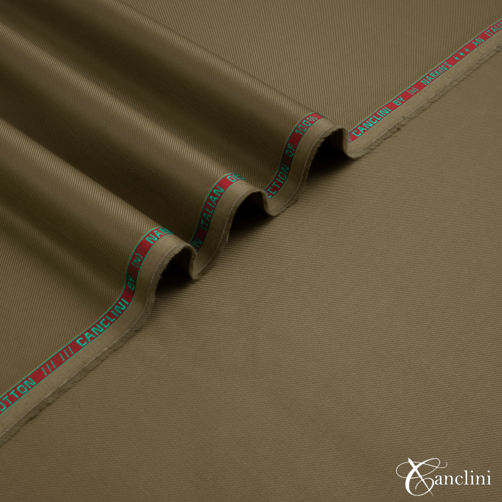 "Canclini unstitched 100% cotton winter fabric by Narkin's, soft, warm, and luxurious with rich winter colors"