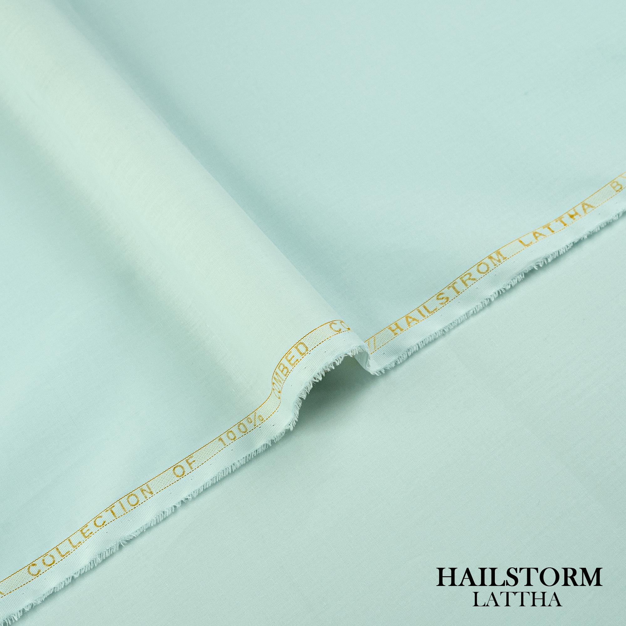 Hail Storm - 100% Cotton Latha (4.5 Mtr)