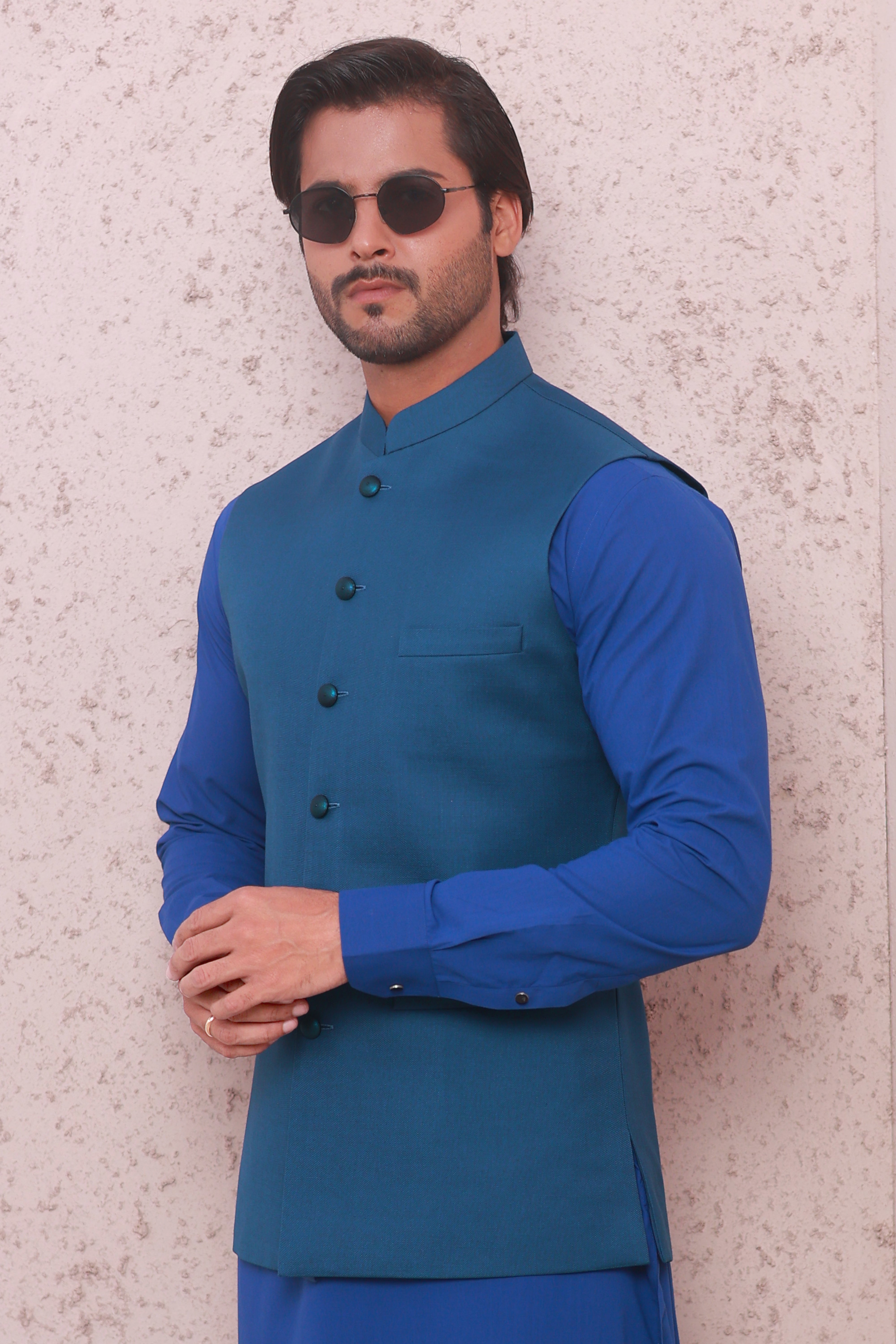 Waist Coat - Royal Blue (NWC37)