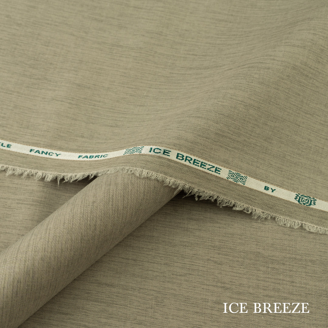 Ice Breeze - Wash & Wear Crafted with a Modern Textured Finish