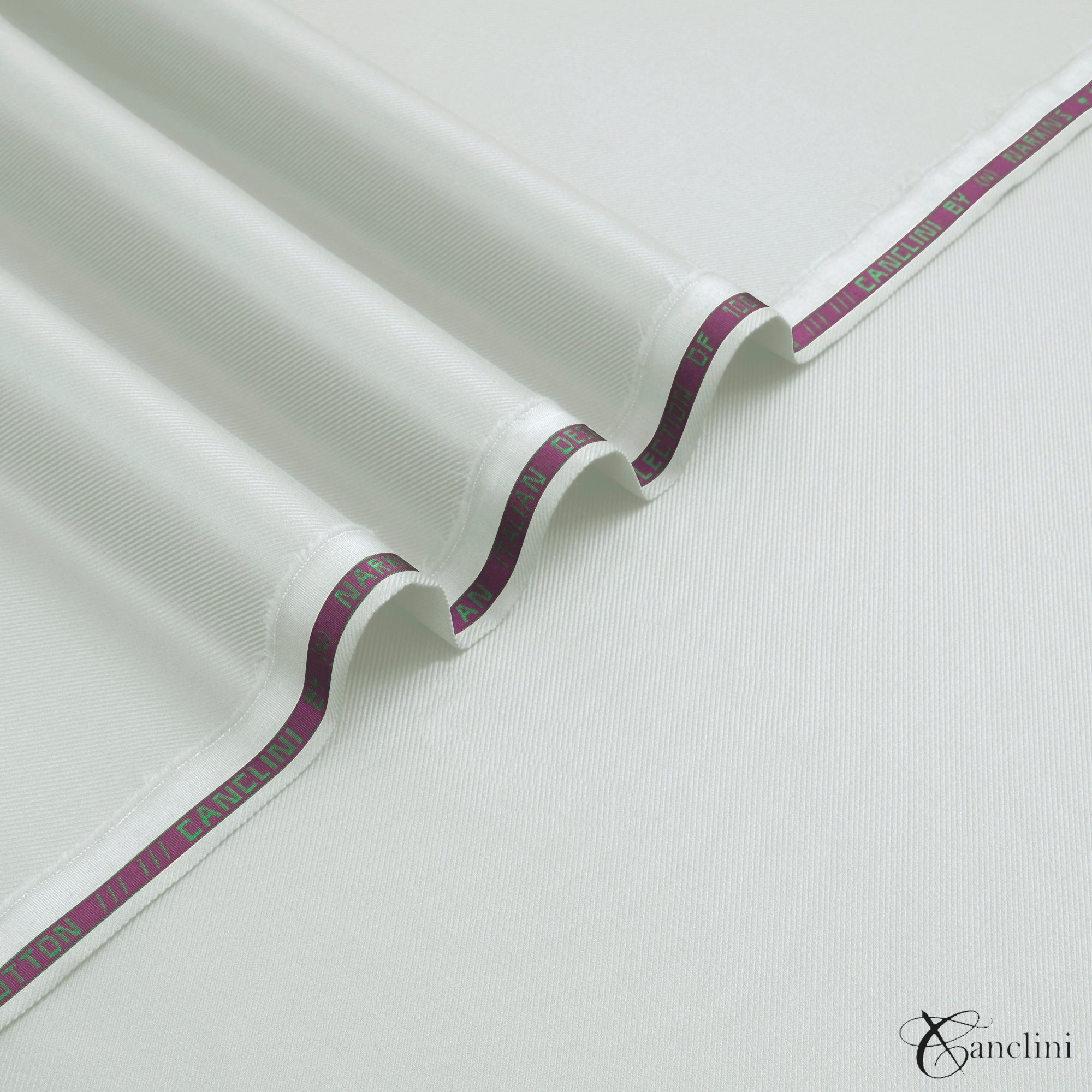 "Canclini unstitched 100% cotton winter fabric by Narkin's, soft, warm, and luxurious with rich winter colors"