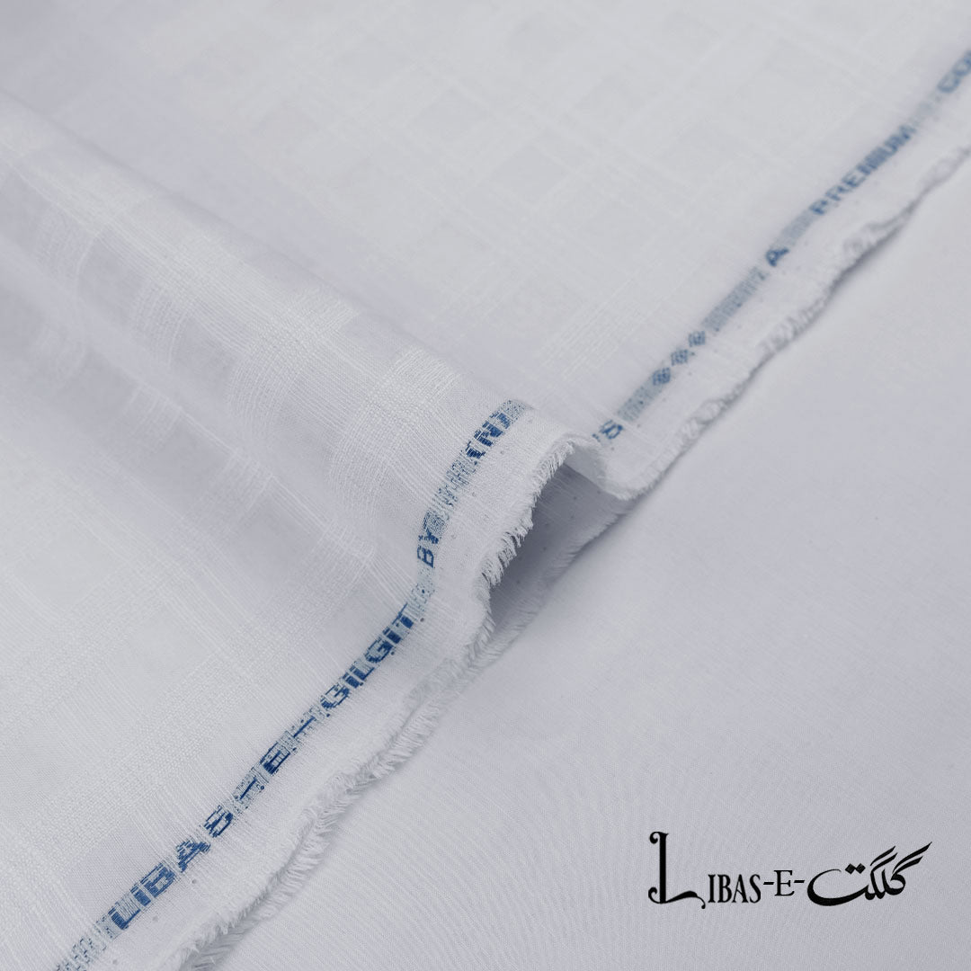 Libas-e-Gilgit festive cotton fabric with unique texture