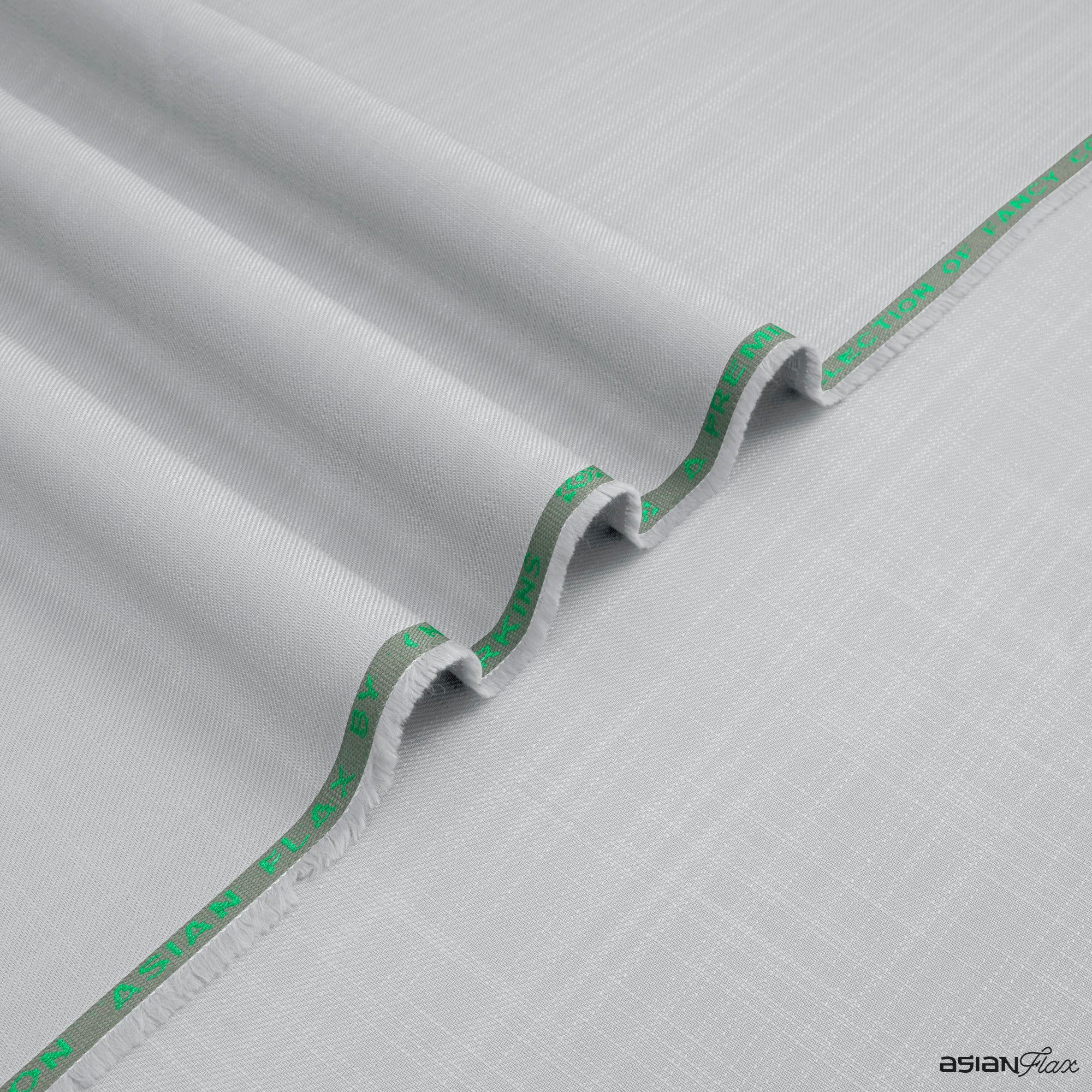 Asian Flax unstitched winter fabric by Narkin's – 100% cotton, natural linen-inspired, perfect for winter party wear