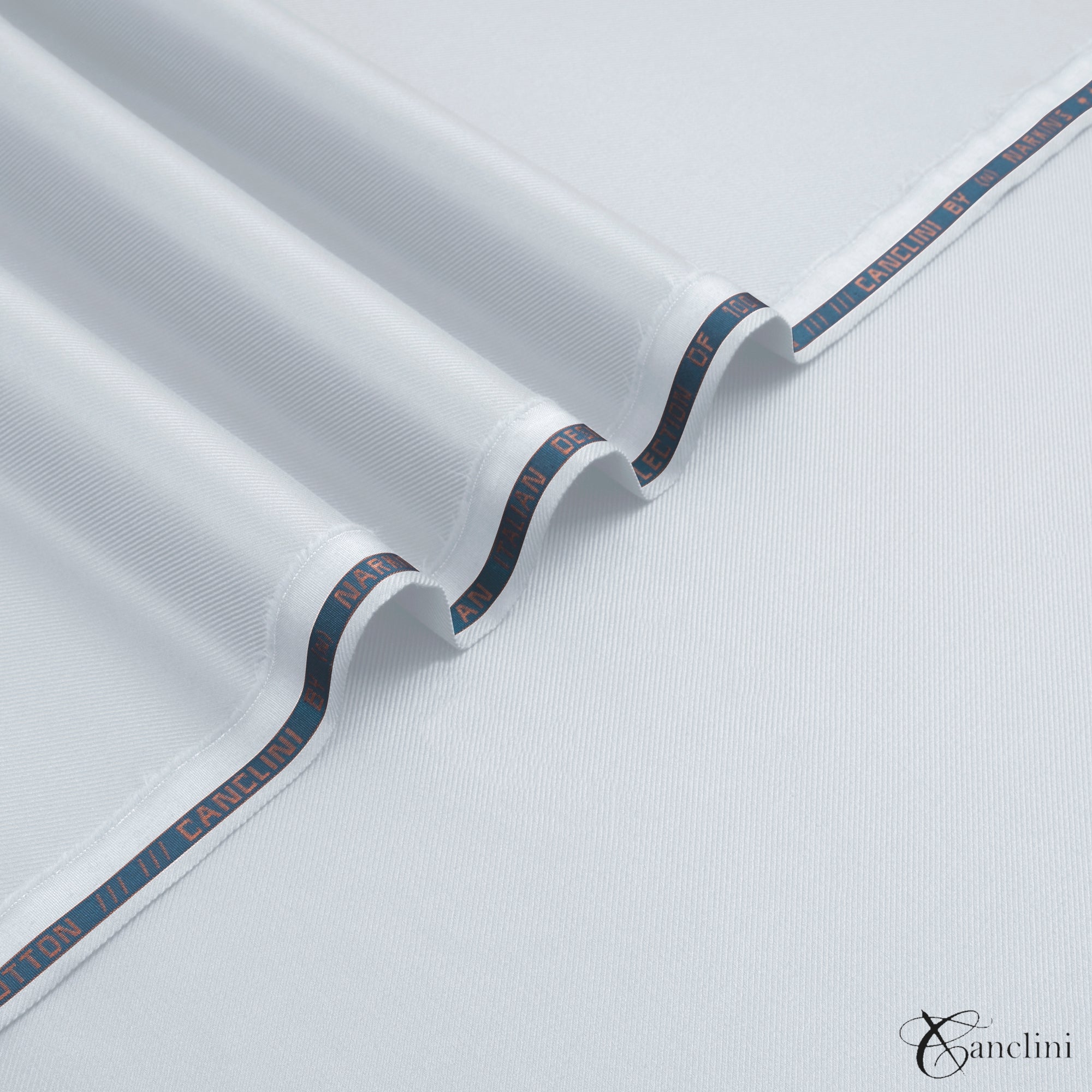 "Canclini unstitched 100% cotton winter fabric by Narkin's, soft, warm, and luxurious with rich winter colors"