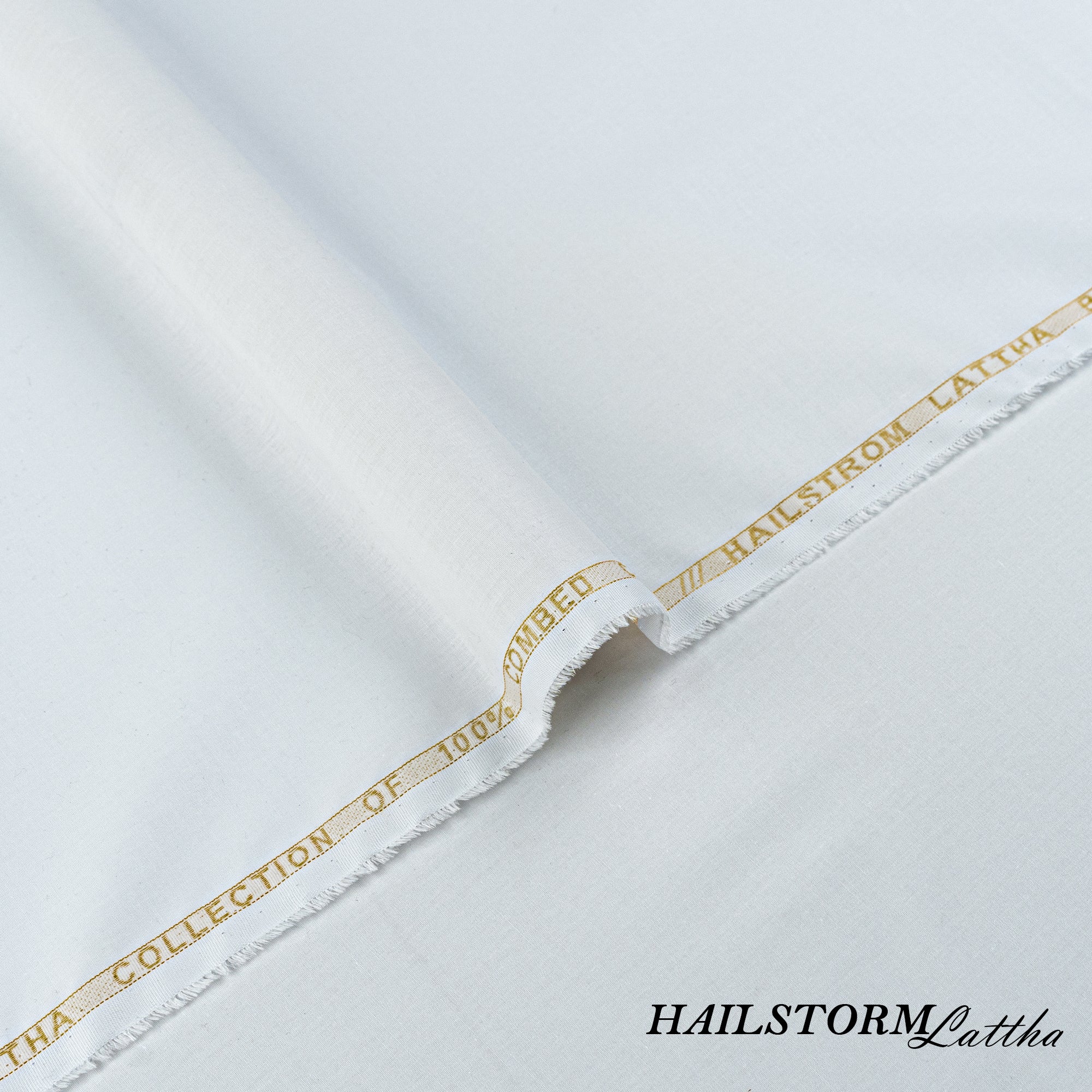Hail Storm - 100% Cotton Latha (4.5 Mtr)