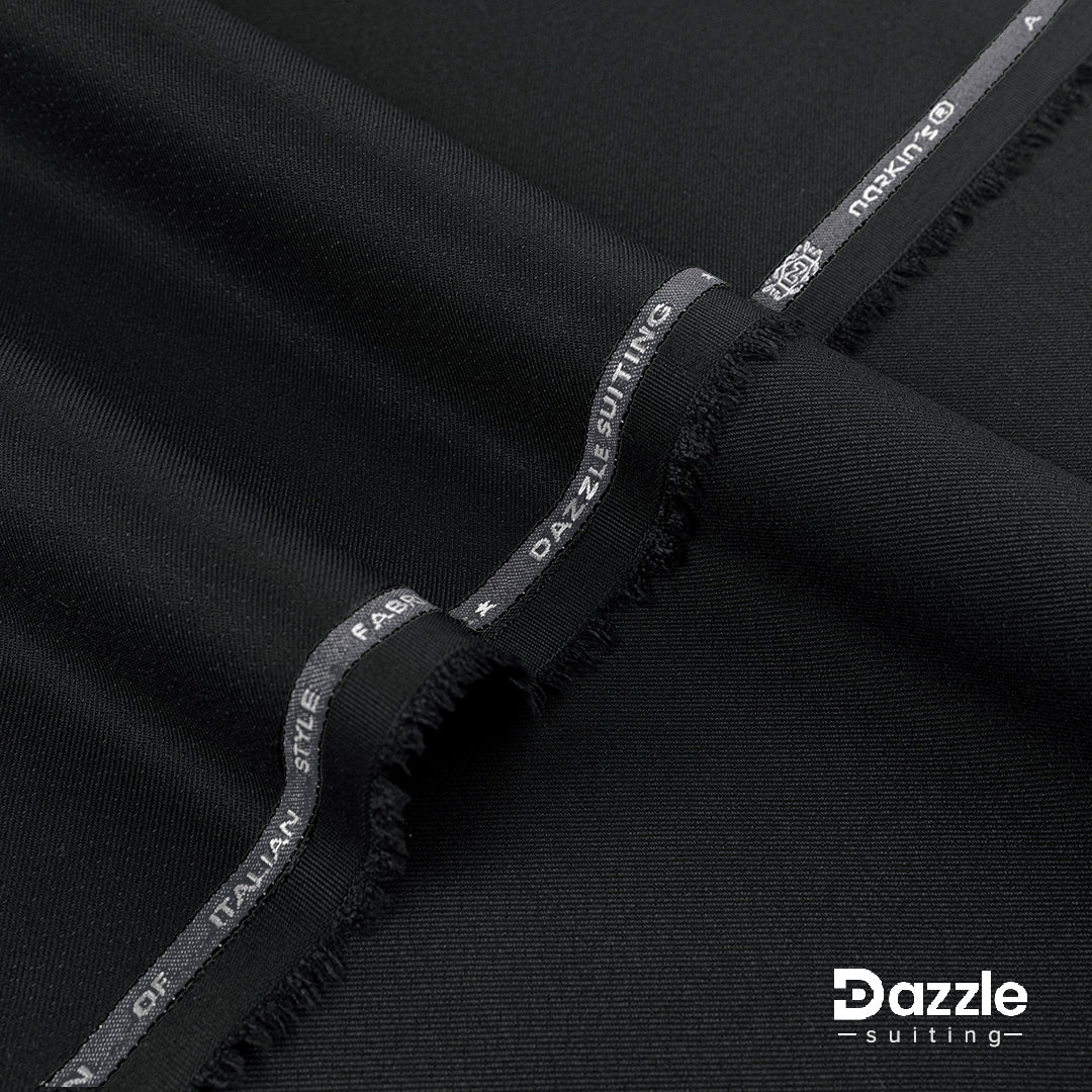 Dazzle Suiting unstitched winter wash & wear fabric with soft texture and medium weight by Narkin's