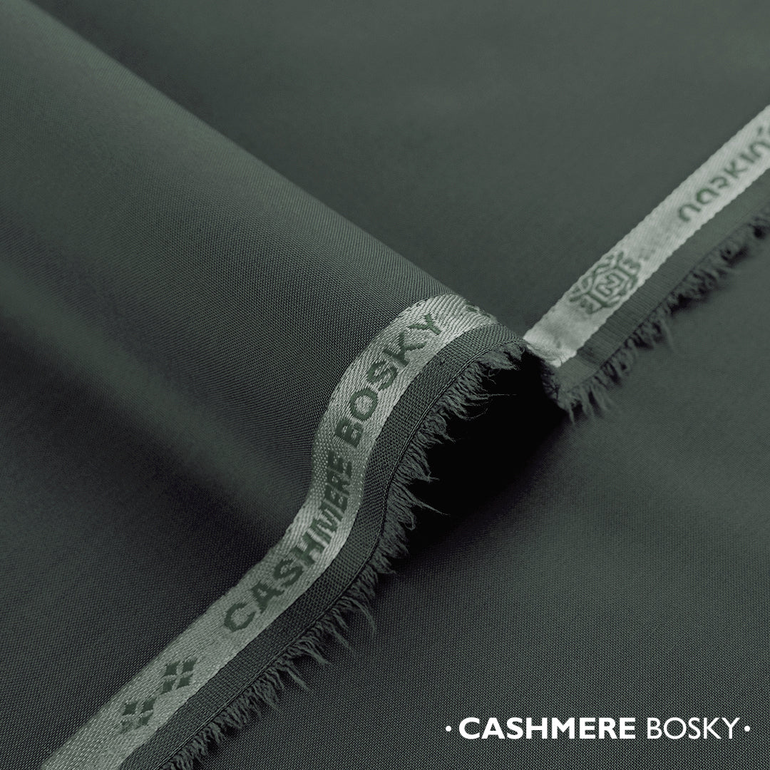 Cashmere Bosky unstitched winter wash & wear fabric with a soft Bosky feel and elegant drape.
