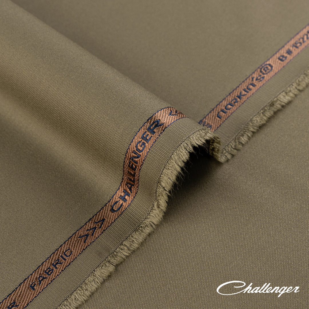 Challenger unstitched winter wash & wear fabric in soft, warm twill weave