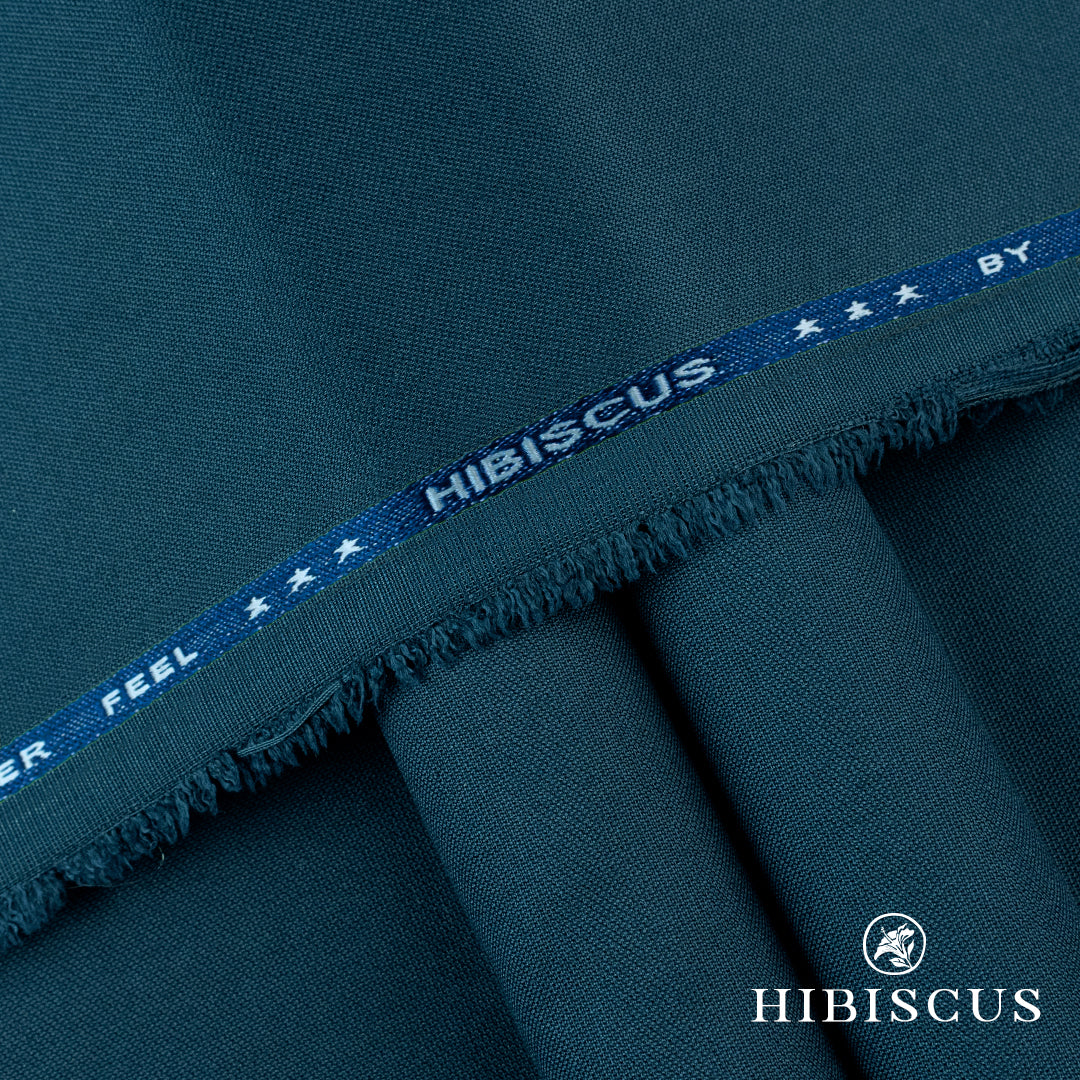 "Hibiscus unstitched winter wash & wear fabric with textured dobby weave and soft luxurious feel"