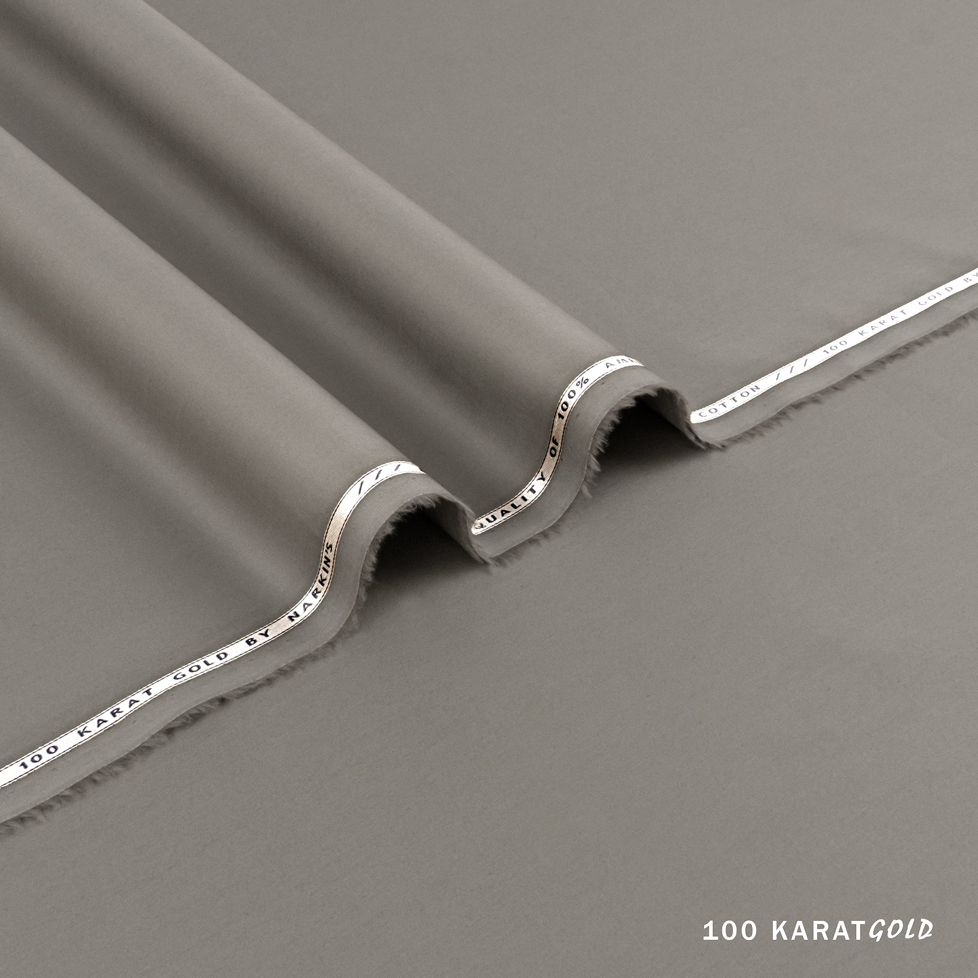 100 Karat Gold - 100% American PIMA Cotton (4.5 Mtr)