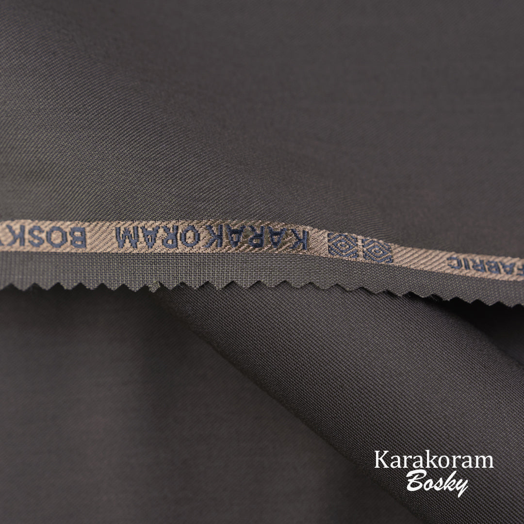 Karakoram Bosky unstitched winter wash & wear fabric with soft textured finish for party and formal wear