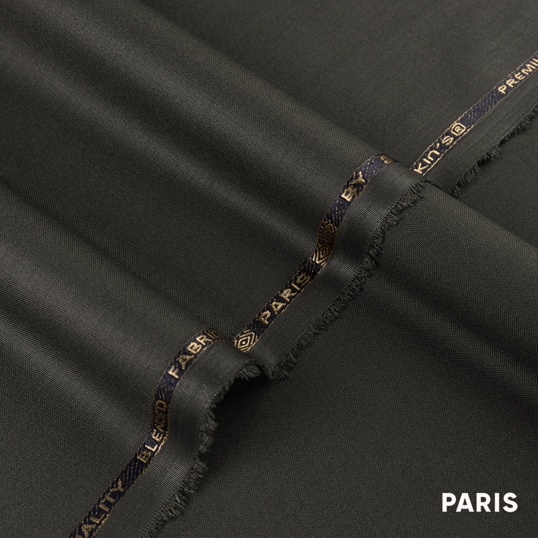 Paris unstitched winter fabric – soft, medium-weight, graceful finish