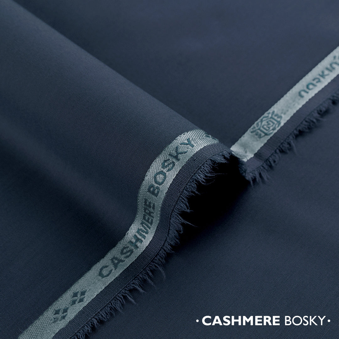 Cashmere Bosky unstitched winter wash & wear fabric with a soft Bosky feel and elegant drape.