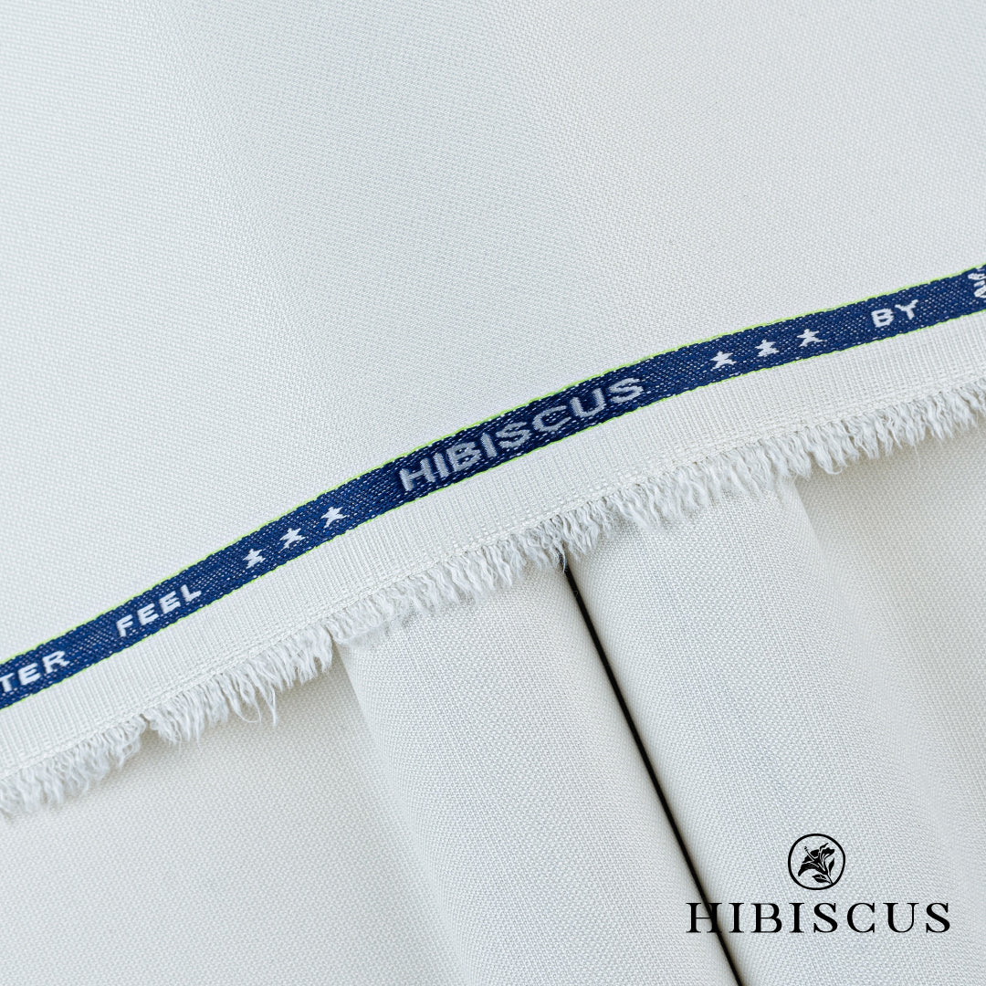 "Hibiscus unstitched winter wash & wear fabric with textured dobby weave and soft luxurious feel"