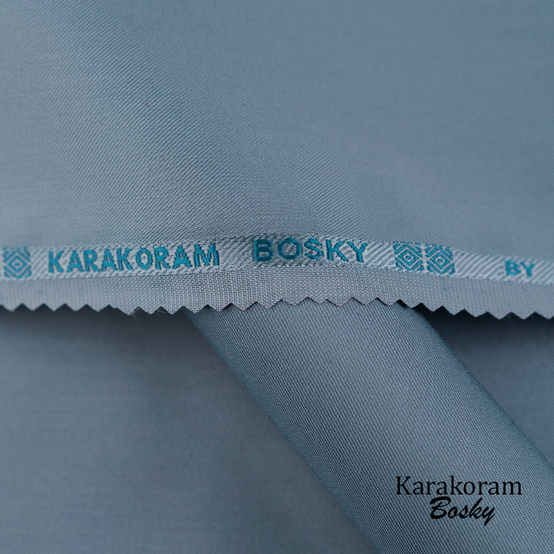 Karakoram Bosky unstitched winter wash & wear fabric with soft textured finish for party and formal wear