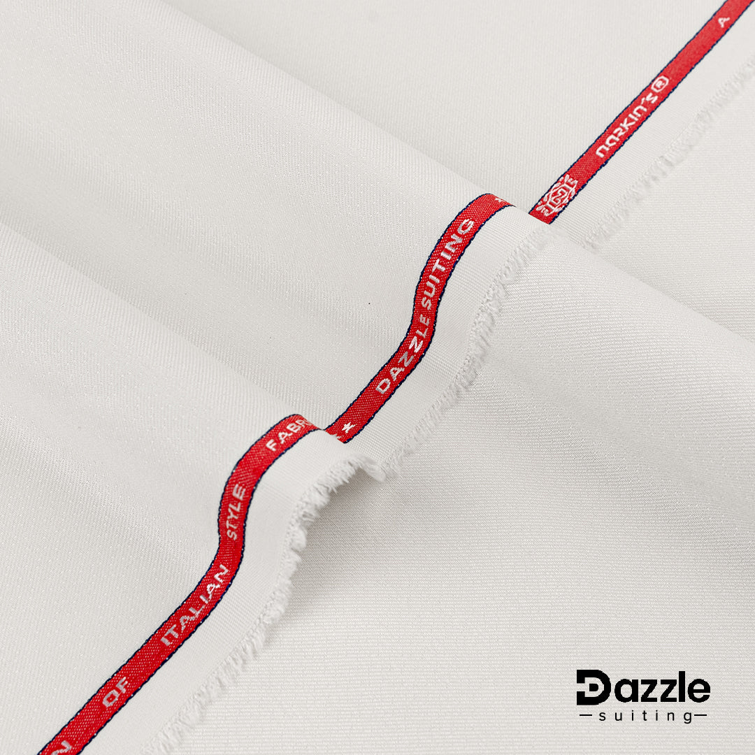 Dazzle Suiting unstitched winter wash & wear fabric with soft texture and medium weight by Narkin's