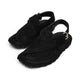 Peshawari Sandal - Black (Suede Leather) (PMC07)