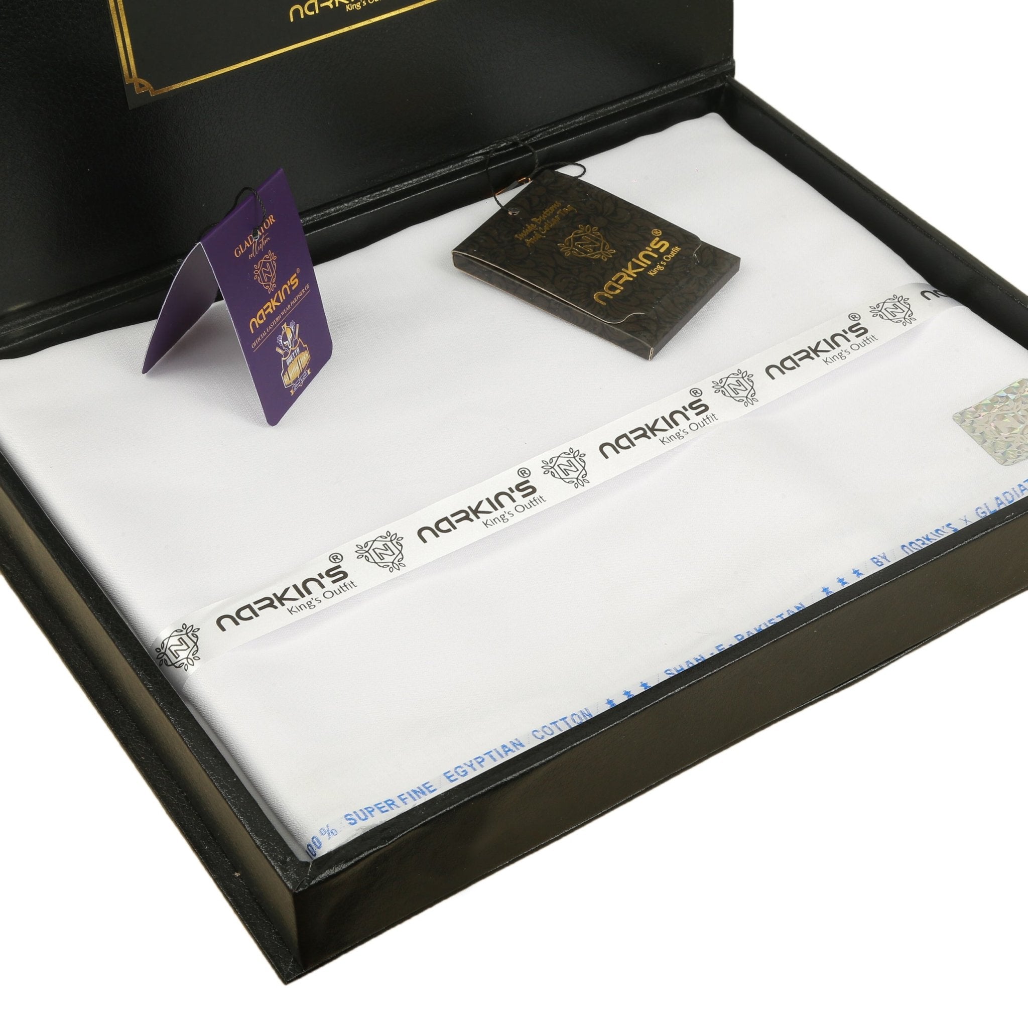 Shan-e-Pakistan - Egyptian Giza Cotton L.A Finished (4.5 Mtr) - Narkin's Textile Industries