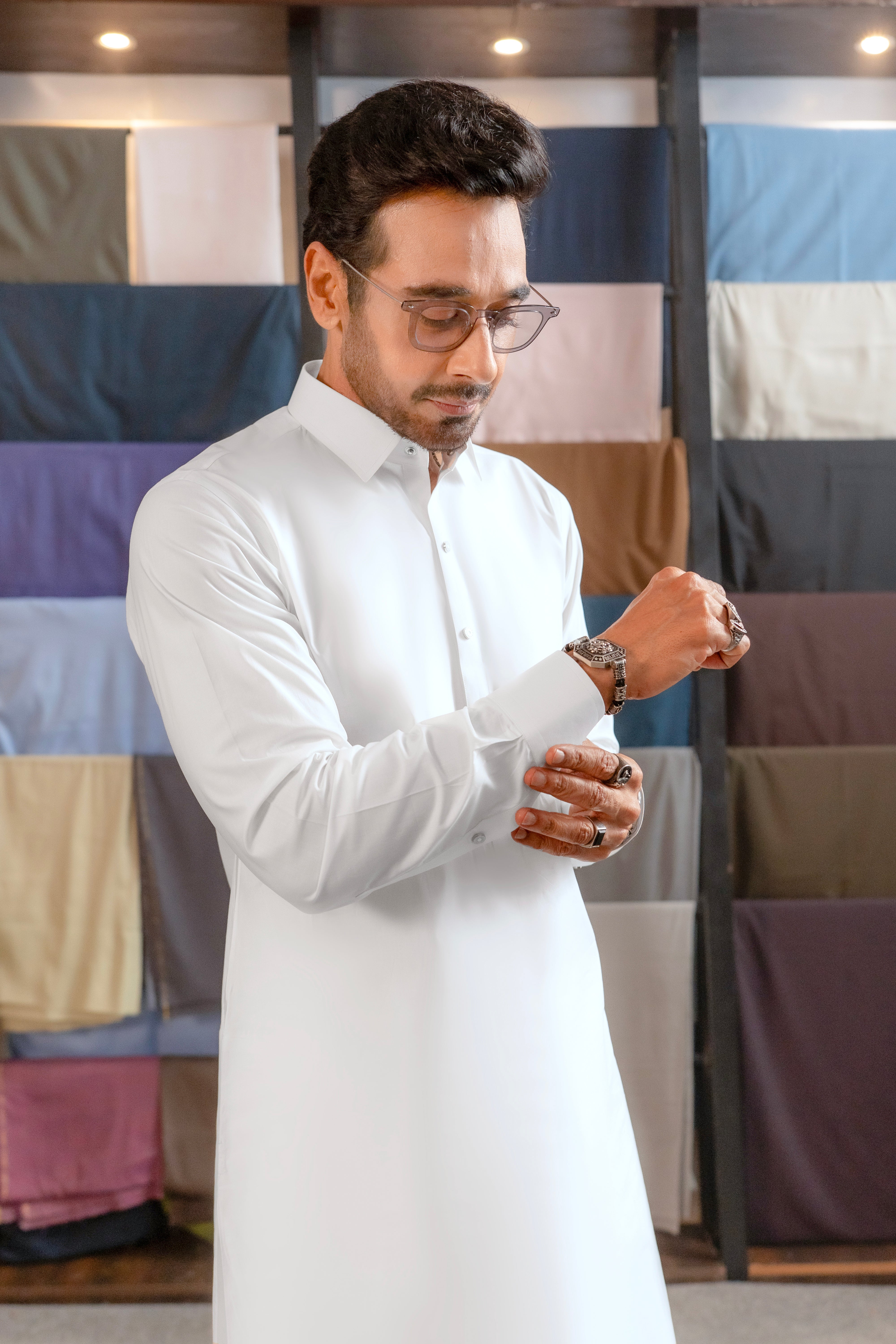 Stitched Shalwar Kameez (SCSC01) Off White