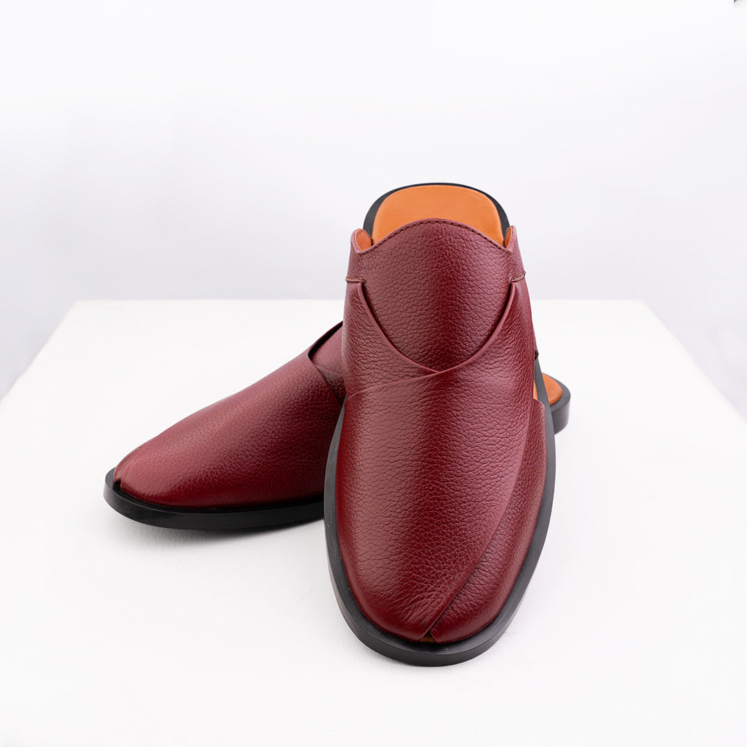 Peshawari Sandal - Redwood Mules (PMC18)