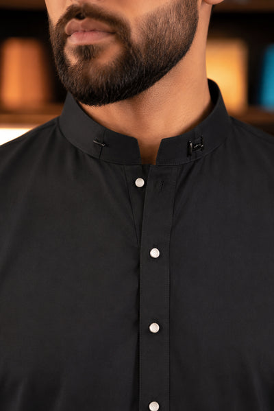 Stitched Shalwar Kameez (SCSB05) Black