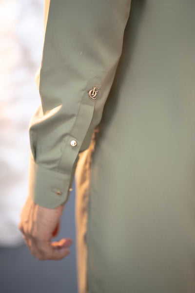 Stitched Shalwar Kameez (SPSB45) Pistachio
