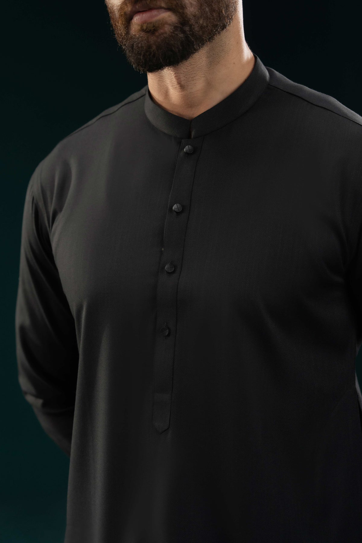 Black - Stitched Shalwar Kameez & Combo - SWSB11