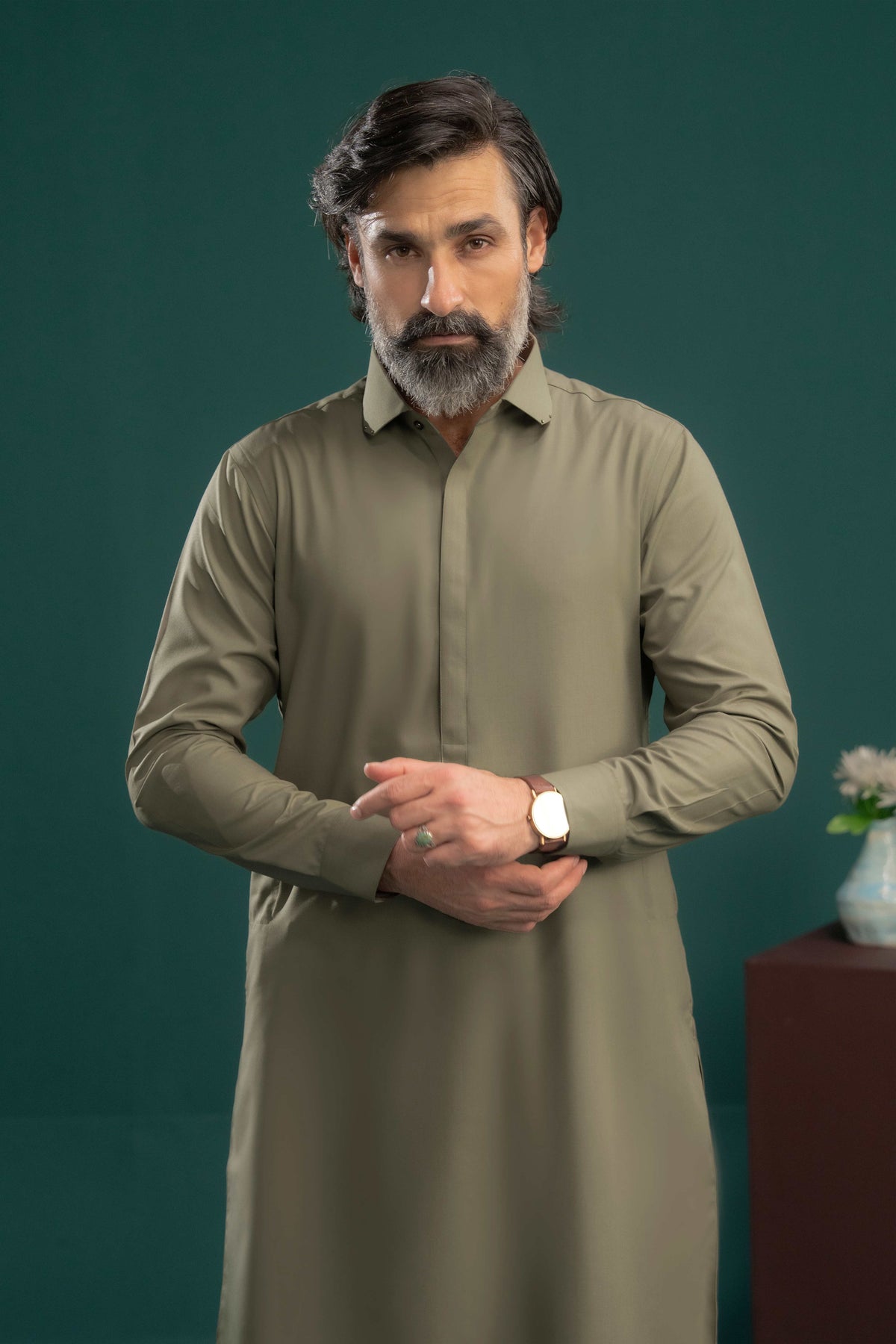 Sand - Stitched Shalwar Kameez - SWSC18