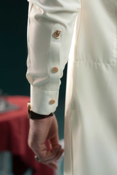 Off White - Stitched Shalwar Kameez & Combo - SWSB10