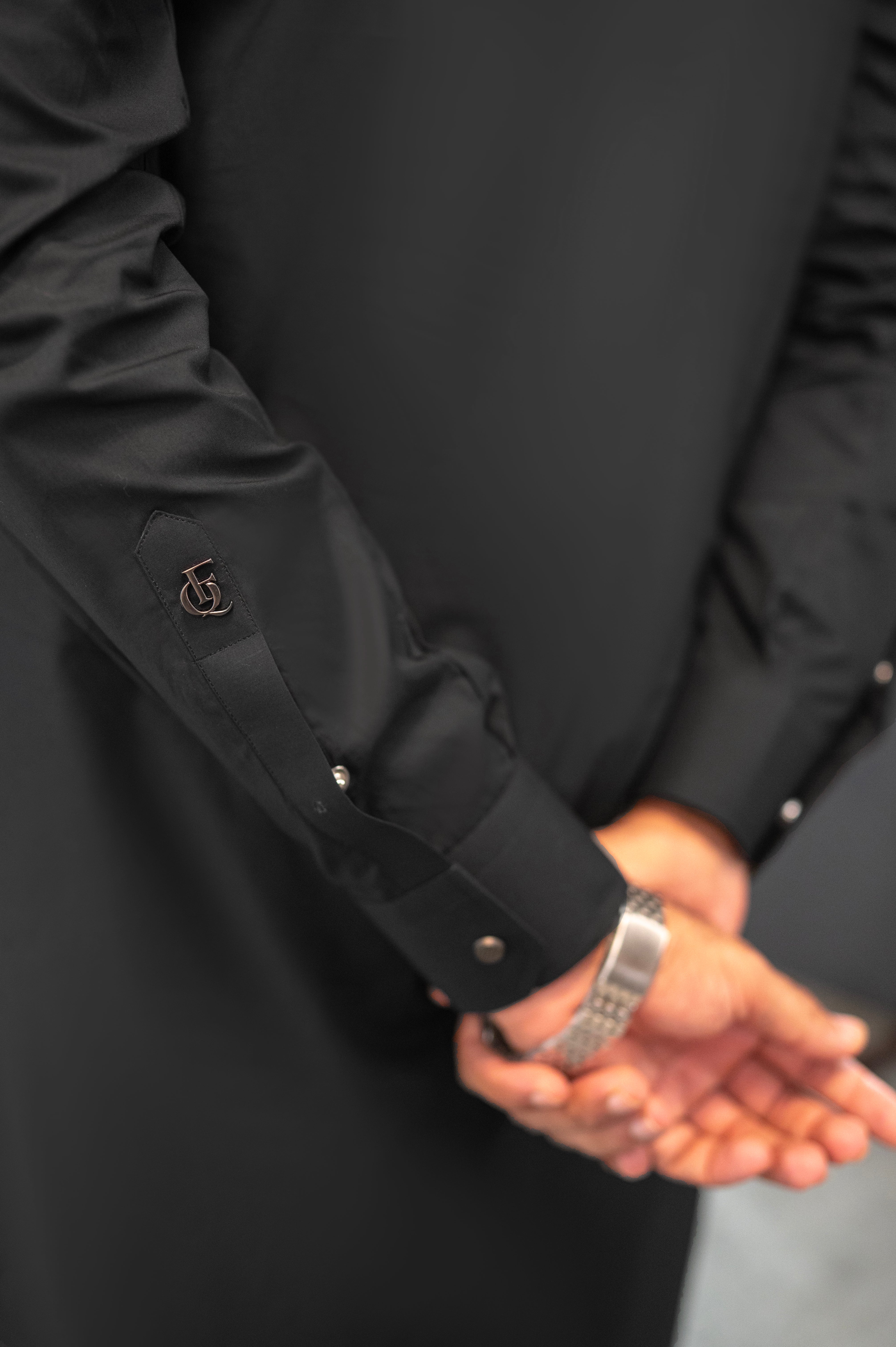 Stitched Shalwar Kameez (SCSB04) Black