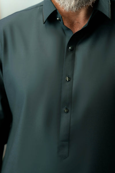Green - Stitched Shalwar Kameez & Combo - SWSC03