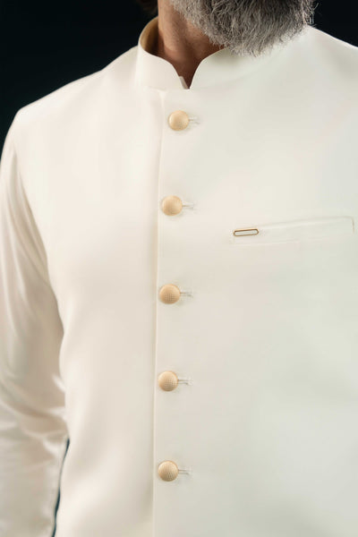 Off White - Stitched Shalwar Kameez & Combo - SWSB10