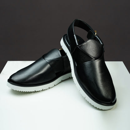 Peshawari Sandal - Black (PMC20)